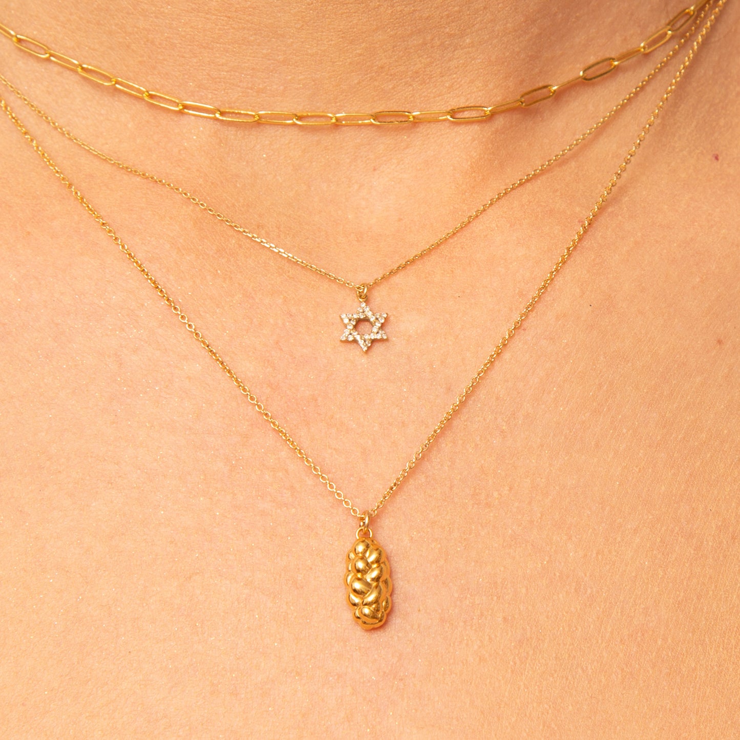 Challah Charm Necklace
